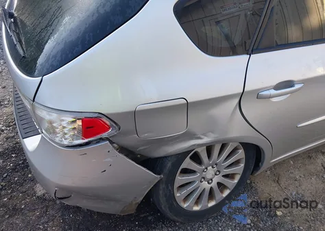 2008 Subaru Impreza 2.5I из США, поврежденный, VIN JF1GH61648H809212